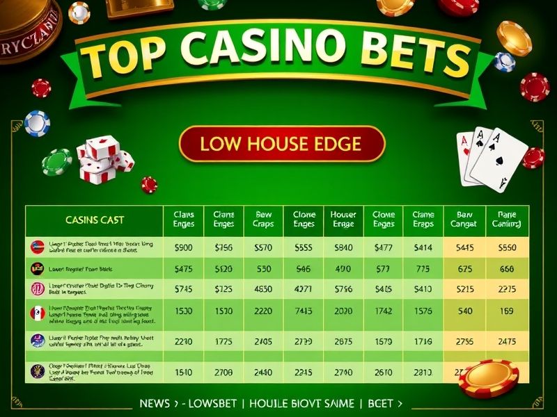 Discover the best casino bets with expert analysis and data-driven insights. Learn which wagers offer the lowest house edge and highest odds to maximize your winning potential.